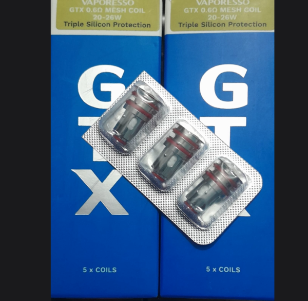 Resistencia VAPORESSO - GTX MESH Coil / 0.6 Ohms (20-26 W) - Image 3