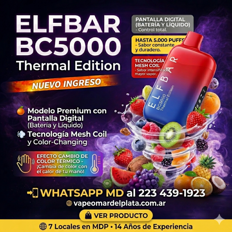 elfbar bc5000 thermal edition